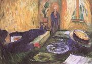 Edvard Munch Murderer oil